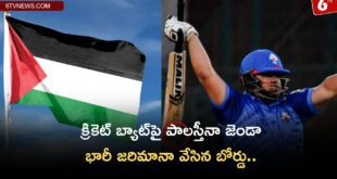 Palestine flag on cricket bat..Board imposed heavy fine