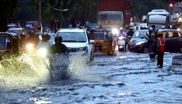 Rains in hyderabad హైద‌రాబాద్‌లో భారీ వ‌ర్షం!