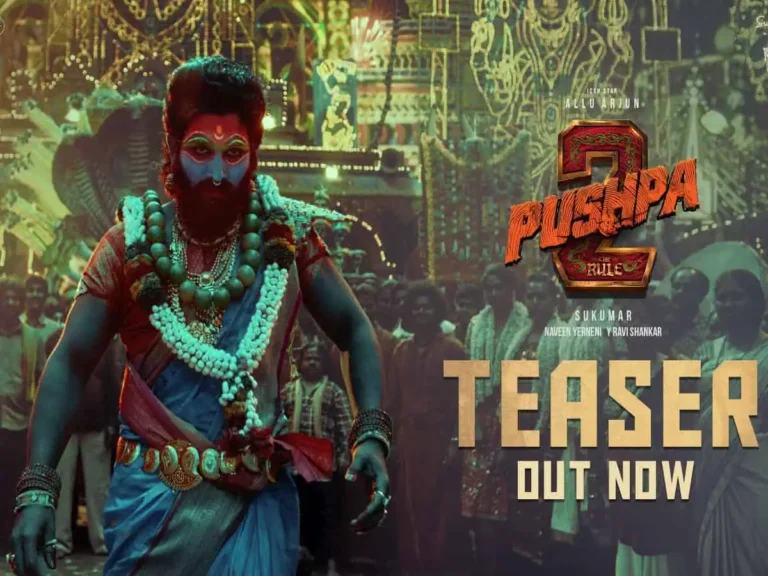 pushpa 2 teaser Pushpa The Rule Teaser: పుష్ప2 టీజర్…అమ్మోరు గెటప్‎లో బన్నీ జాతరే